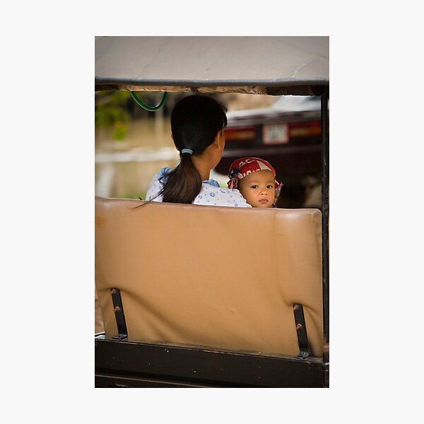 Item preview, Child in Tuk-Tuk designed and sold by Adrianne Yzerman.