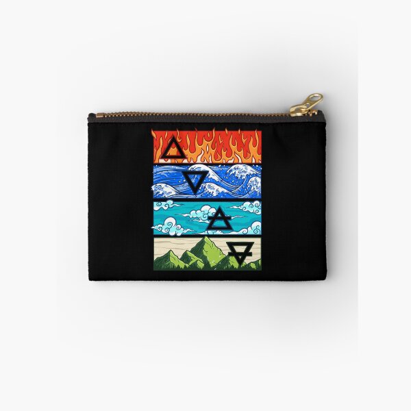 Item preview, Fire Water Air Earth Four Greek Nature Lover 4 Elements Gift designed and sold by Teeleo.