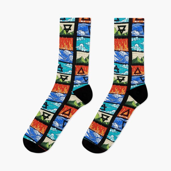 Item preview, Fire Water Air Earth Four Greek Nature Lover 4 Elements Gift designed and sold by Teeleo.