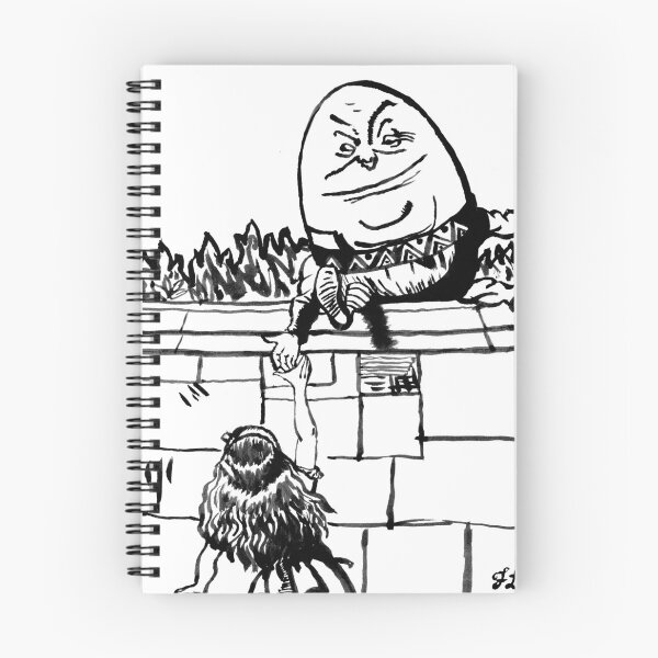 Item preview, Humpty Dumpty and Alice designed and sold by Fiona  Lohrbaecher.