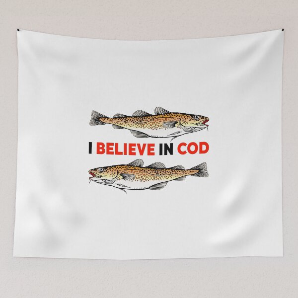 Item preview, Fishing - I believe in Cod designed and sold by Totalthrive.