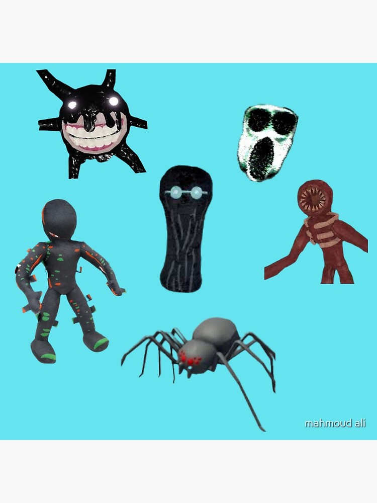 Stickers pack of all characters of Roblox doors game  Pullover