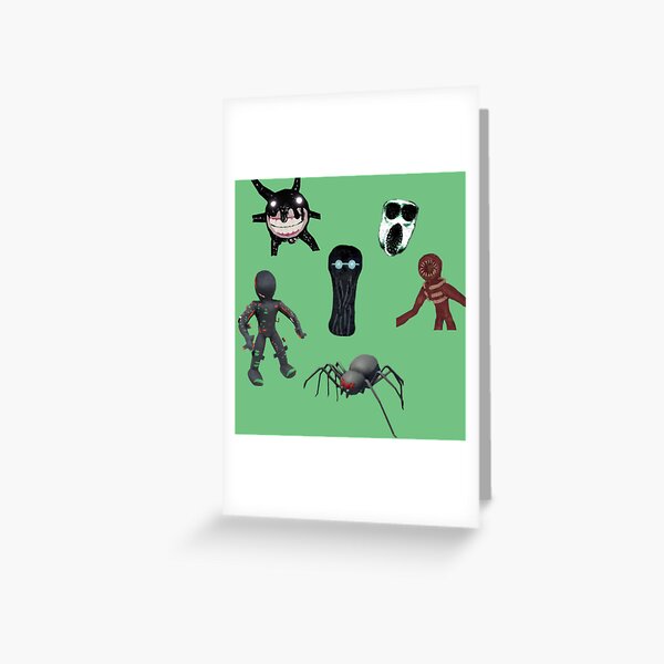 Roblox doors game, casual screech monster  Greeting Card for Sale by  mahmoud ali