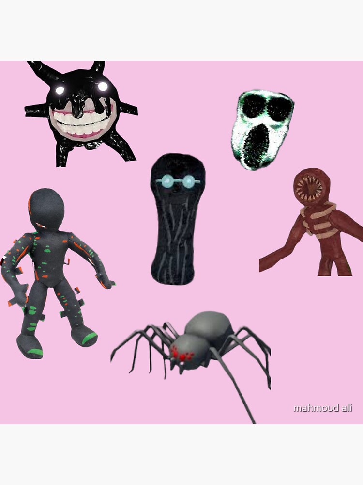 Stickers pack of all characters of Roblox doors game  Sticker for Sale by  mahmoud ali