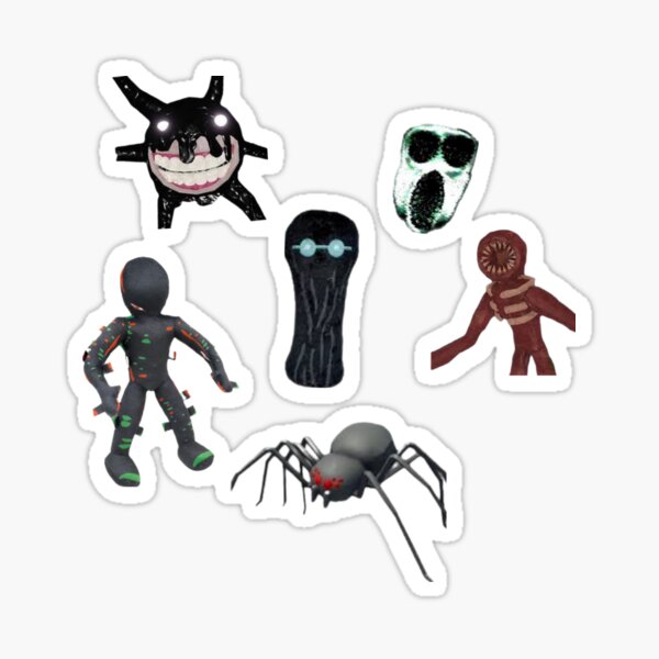 Roblox: DOORS - enemy character - Jack Sticker for Sale by ShapedCube