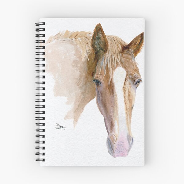 Item preview, Friendly Horse designed and sold by WaterStrokesArt.