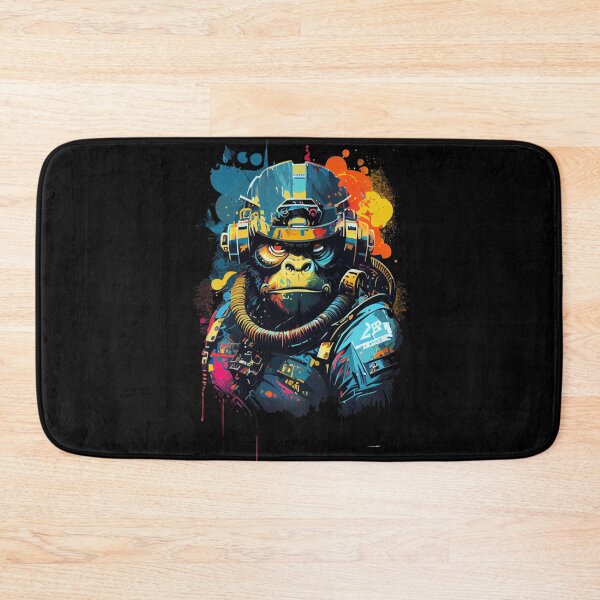 Item preview, Cyberpunk Future Ape Sci-Fi Anime Ape designed and sold by AlNoah.