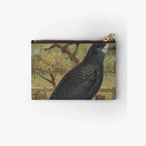 Item preview, Two crows "Corvus frugilegus" painting by JF Naumann designed and sold by Lacasadellora.