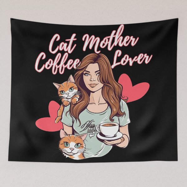 Item preview, Cat Mother Coffee Lover  #7 designed and sold by ImprintPro.