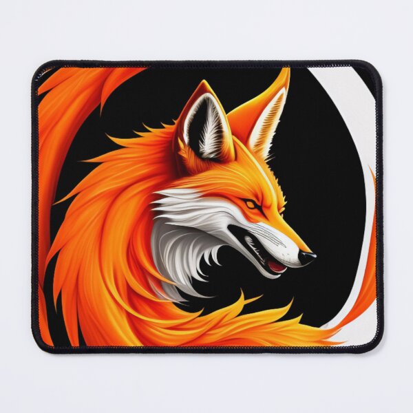 Item preview, Fox Black and Orange Art new designed and sold by Tshirtstory.