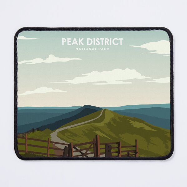 Item preview, Peak District National Park Travel Poster designed and sold by Stadify.