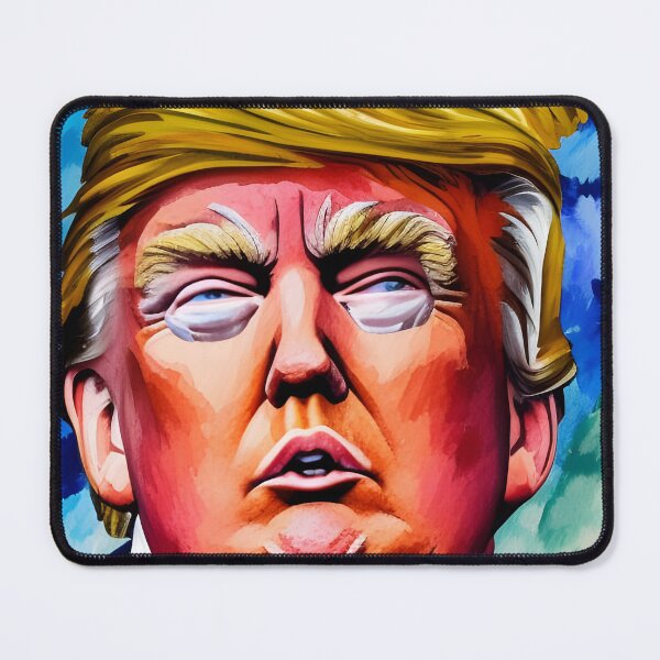 Item preview, Portrait of Donald Trump painted designed and sold by brandway.
