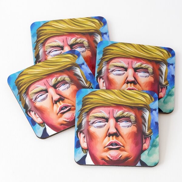 Item preview, Portrait of Donald Trump painted designed and sold by brandway.