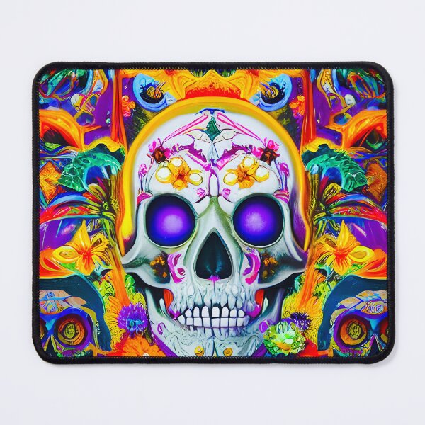 Item preview, BIKER STYLE MOTO FLOWER SKULL FASHION designed and sold by Mark Fischer.