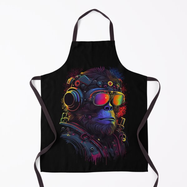 Item preview, Super Ape Future Ape Sci-Fi Anime Ape designed and sold by AlNoah.