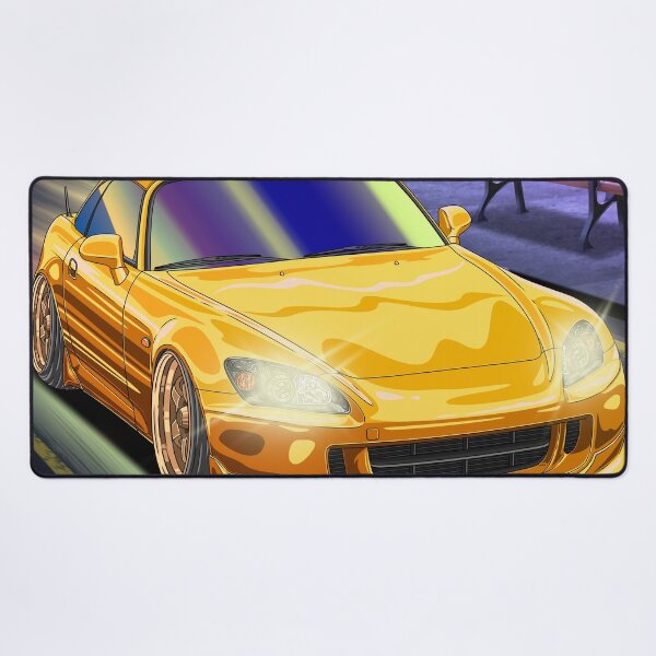 Item preview, Vaporwave Sunset Beach Honda S2000 Roadster  designed and sold by JDM Guyvit.