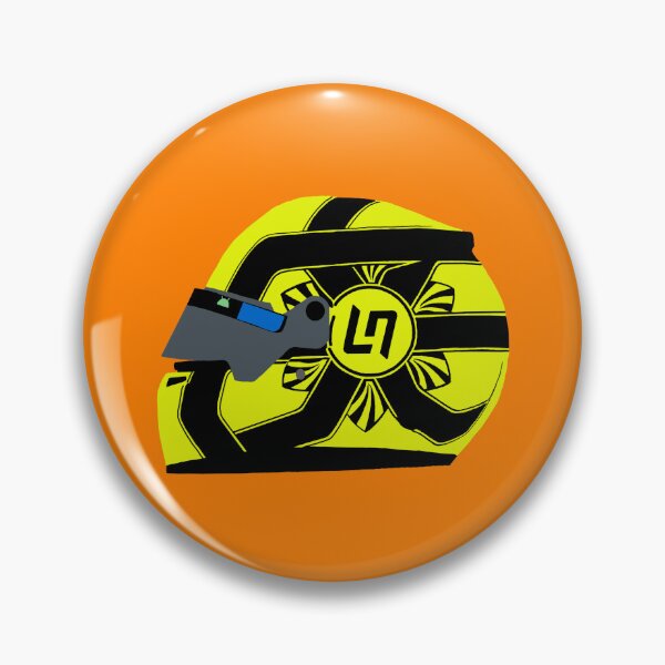 Aperçu de l'œuvre Casque Lando Norris créée et vendue par PuckleDee.