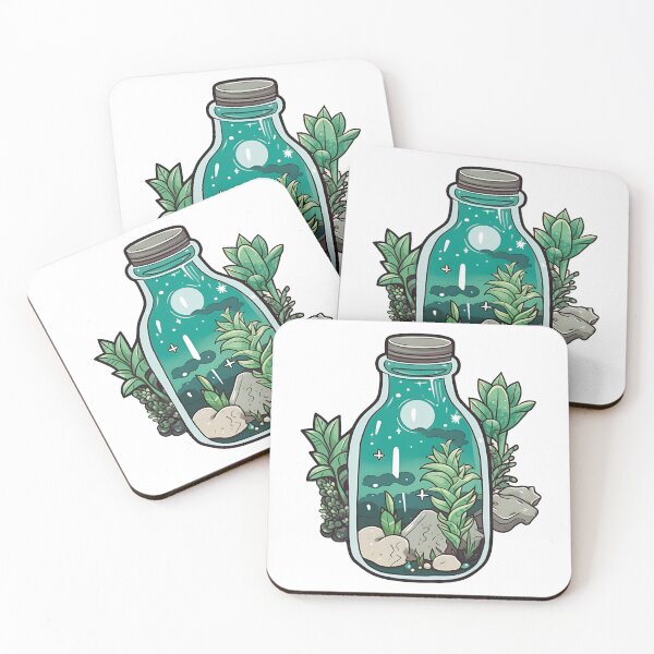 Item preview, Magic plants in a bottle designed and sold by Lialightart.