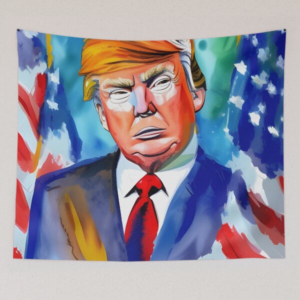 Item preview, A painting of Donald Trump designed and sold by brandway.
