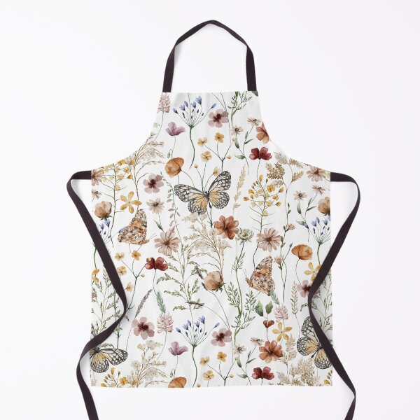 Item preview, Whimsical butterfly and flowers seamless pattern designed and sold by Acim0.