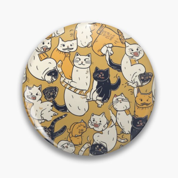 Artikelvorschau, Purrfectly Surreal - Ungewöhnliche schwarze und weiße Katzen entworfen und verkauft von EGeorgia2498.