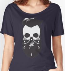 Bearded Skull... Women's Relaxed Fit T-Shirt