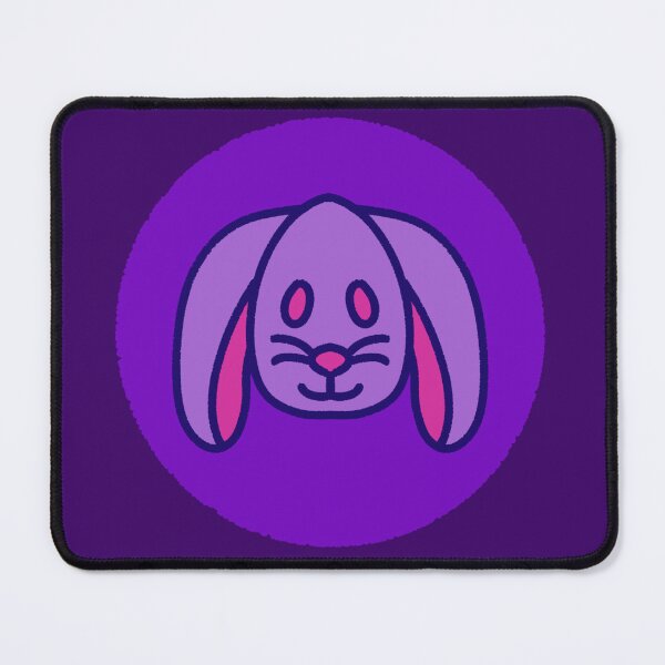 Aperçu de l'œuvre Lapin Bulles Violet créée et vendue par Panicdote.