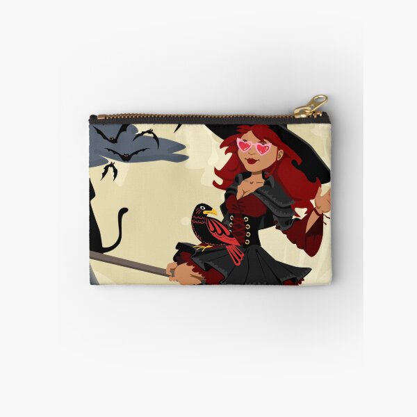 Item preview, A witch on a broomstick designed and sold by Sanooshop.