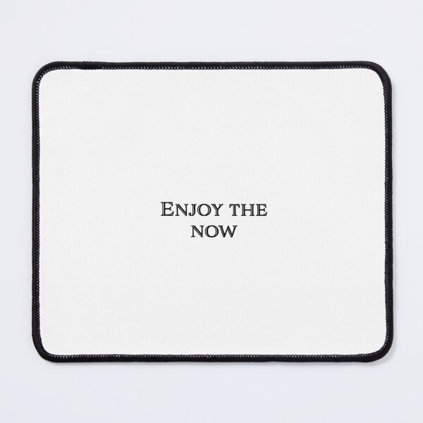 Item preview, enjoy the now text sticker designed and sold by Lestie12321.