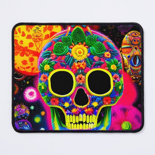 Item preview, BIKER STYLE MOTO FLOWER SKULL FASHION designed and sold by Mark Fischer.