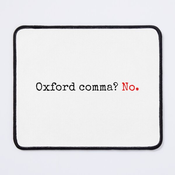 Artikelvorschau, Oxford Komma entworfen und verkauft von SW-WordWarThree.