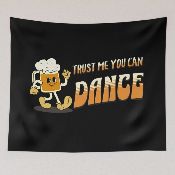 Item preview, Trust me, you can dance - Beer mug designed and sold by ValentinaHramov.