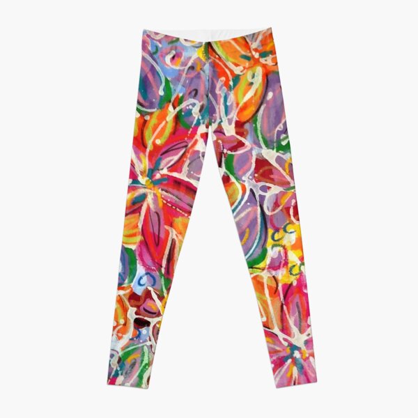 Summer Time Blooms Leggings