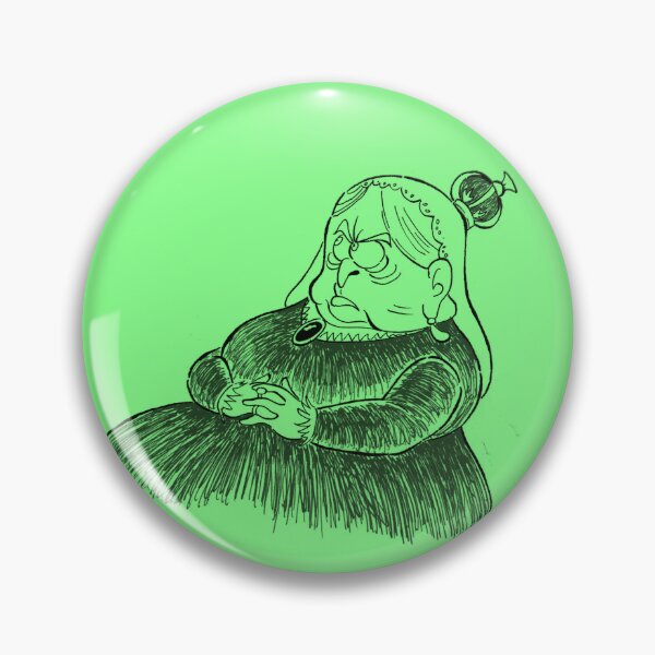Item preview, Victoria Regina - arsenic green designed and sold by MattSirach.