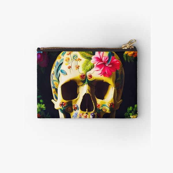Item preview, BIKER STYLE MOTO FLOWER SKULL FASHION designed and sold by Mark Fischer.