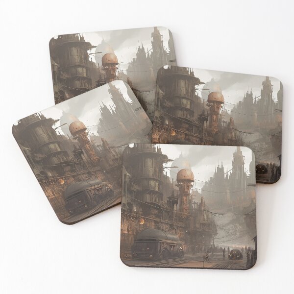 Item preview, A Steampunk Future - Concept World Art designed and sold by ArcStormDesigns.