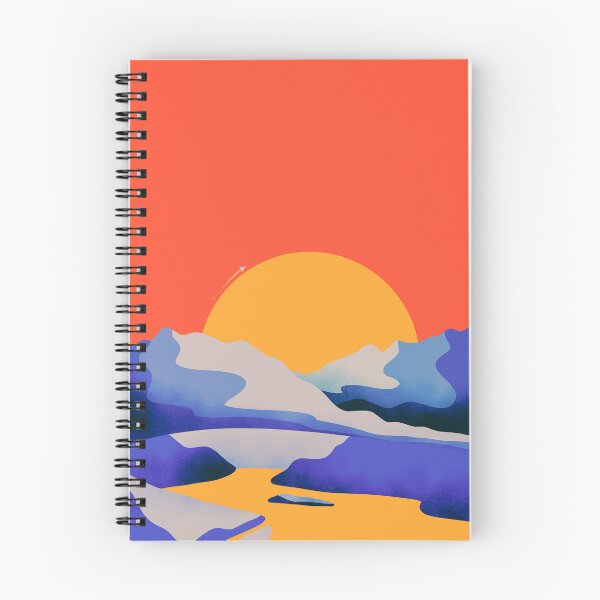 Item preview, The yellow sun lake designed and sold by Swadeillustrations.
