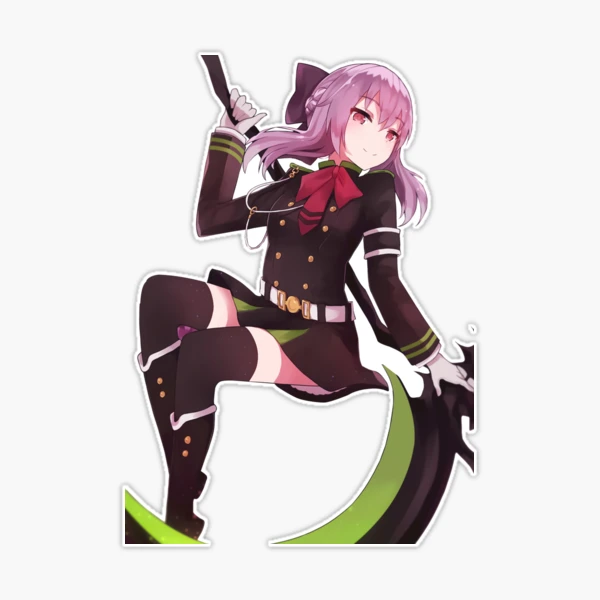 Guren Ichinose Seraph of the end Anime Girl Gift Sticker for Sale by  Spacefoxart