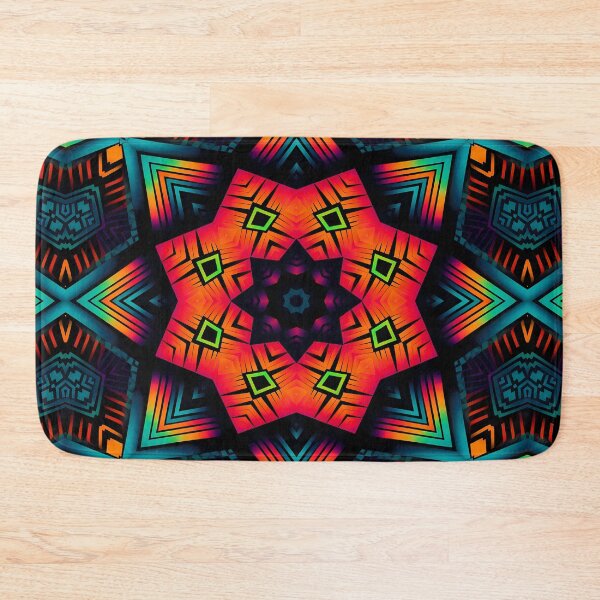 Item preview, Neon Geometric Mandala designed and sold by Manafold.