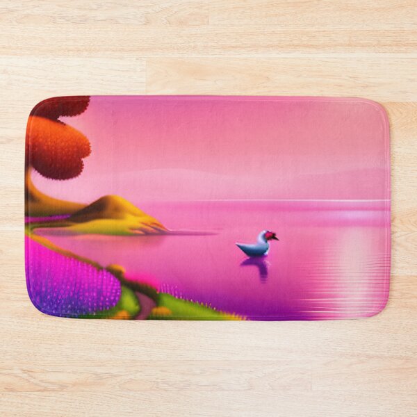 Item preview, The Pink Paradise: Beach, Sunset, Fantasy, Cartoon, and Mountain  designed and sold by stylishdzign.