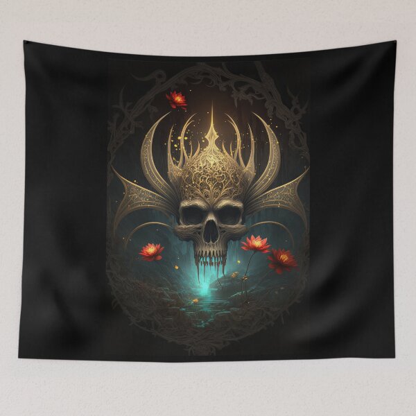 Item preview, Skull Art #9957 designed and sold by SkullsClubhouse.
