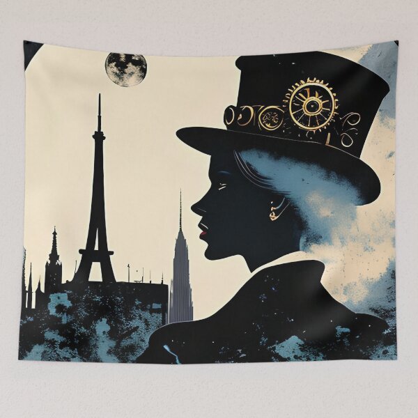 Item preview, Steampunk Illustration, book cover design #6 designed and sold by MindAsylum.