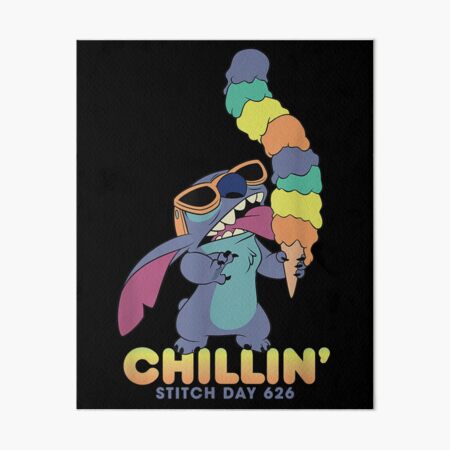Vista previa del artículo con la obra «Lilo y Stitch», diseñado y vendido por trinkleintelle.
