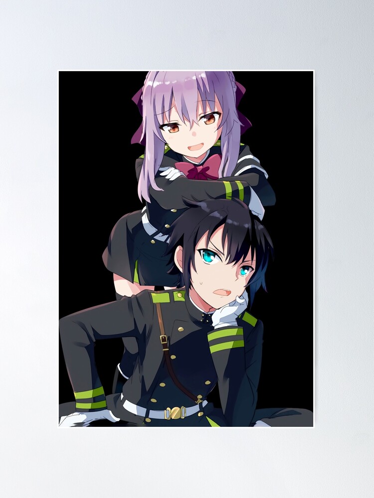 Guren Ichinose Seraph of the end Anime Girl Gift Sticker for Sale by  Spacefoxart