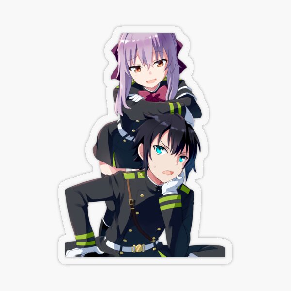 Guren Ichinose Seraph of the end Anime Girl Gift Sticker for Sale by  Spacefoxart