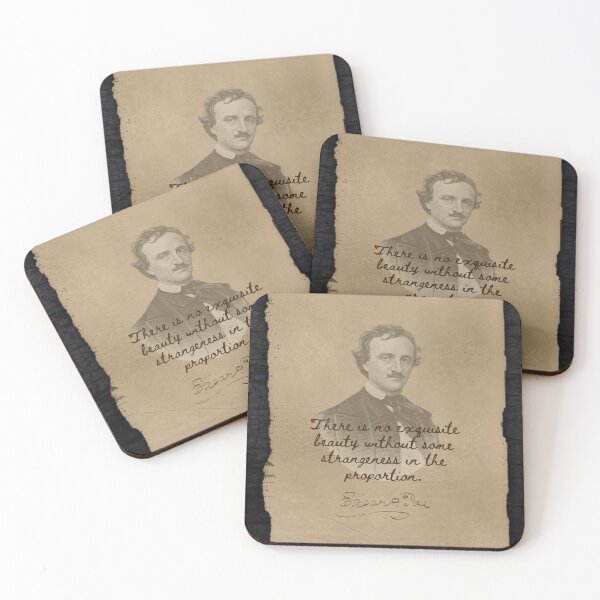 Item preview, Edgar Allan Poe Quote - Exquisite Beauty designed and sold by VampyreZen.