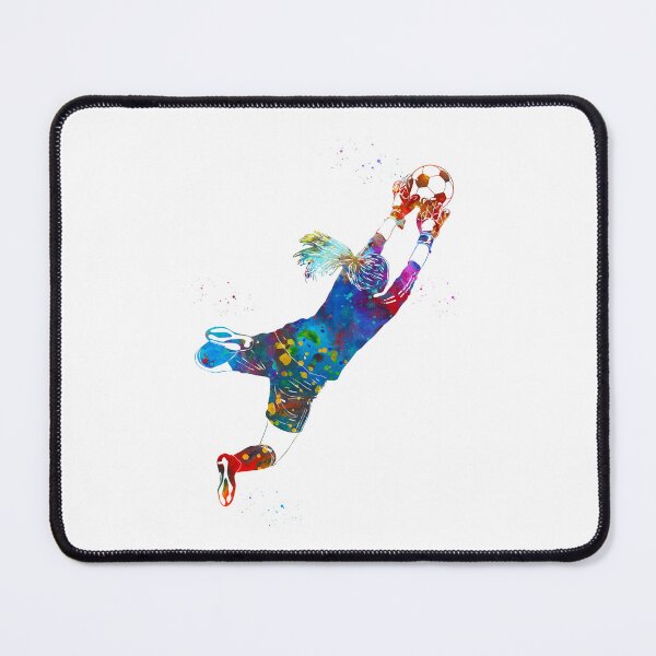 Item preview, Soccer Player Girl Goalie designed and sold by Liededrom..