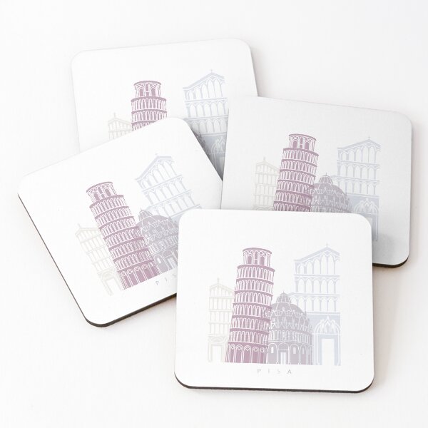 Item preview, PISA SKYLINE POSTER PASTEL designed and sold by paulrommer.
