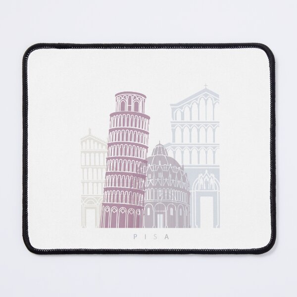Item preview, PISA SKYLINE POSTER PASTEL designed and sold by paulrommer.