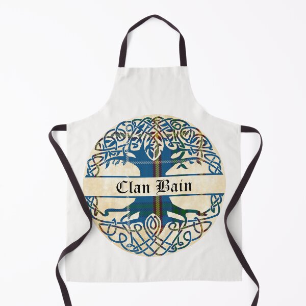 Item preview, Bain Tree of Life Clan Scottish Surname tartan designed and sold by BagTown Clans.